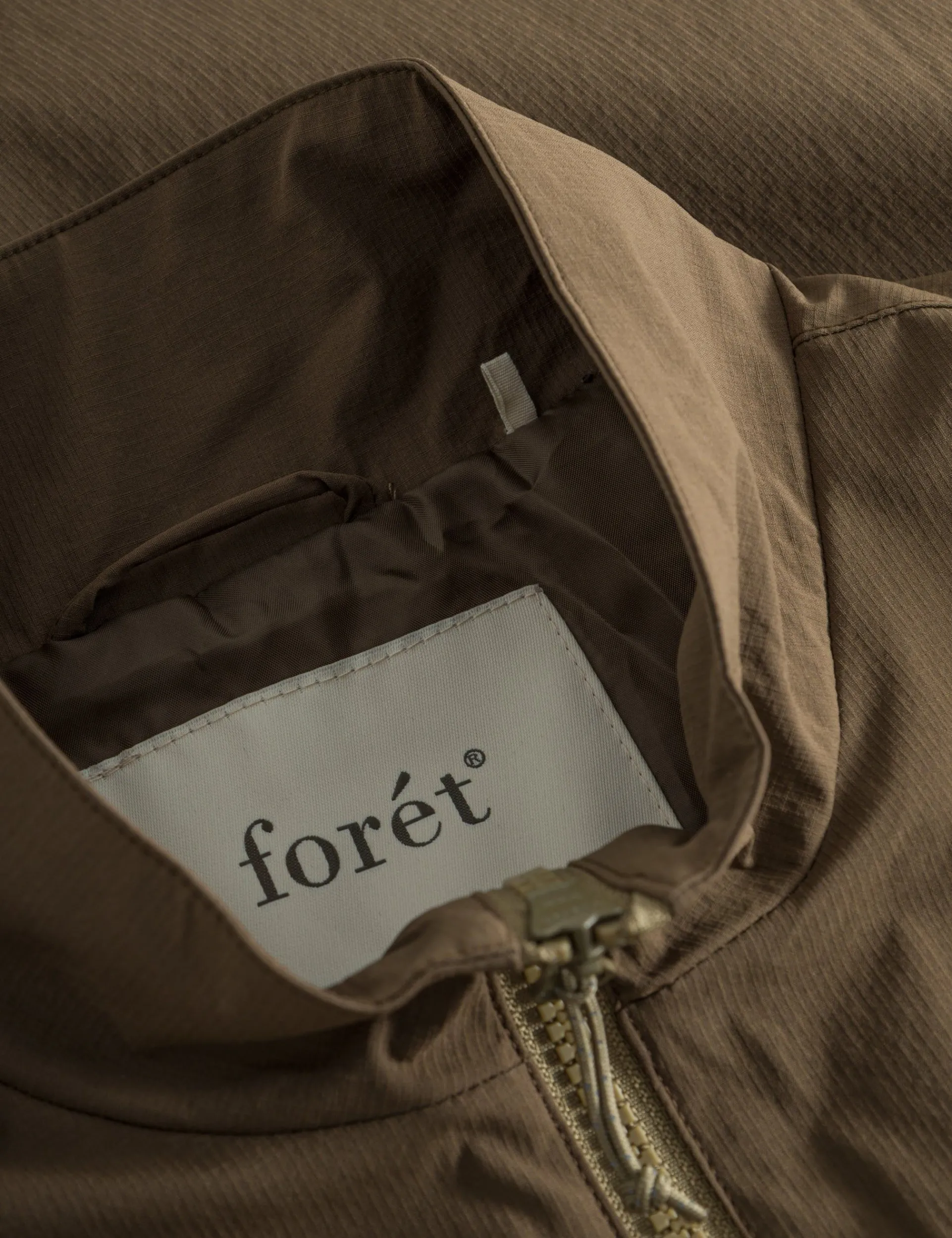 Men Forét Jackets-Sizzle Jacket-Brown