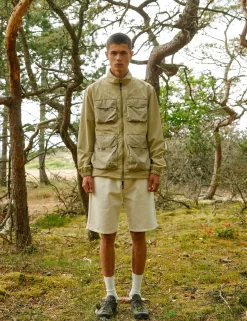Men Forét Sweatshirts-Sizzle Jacket-Khaki