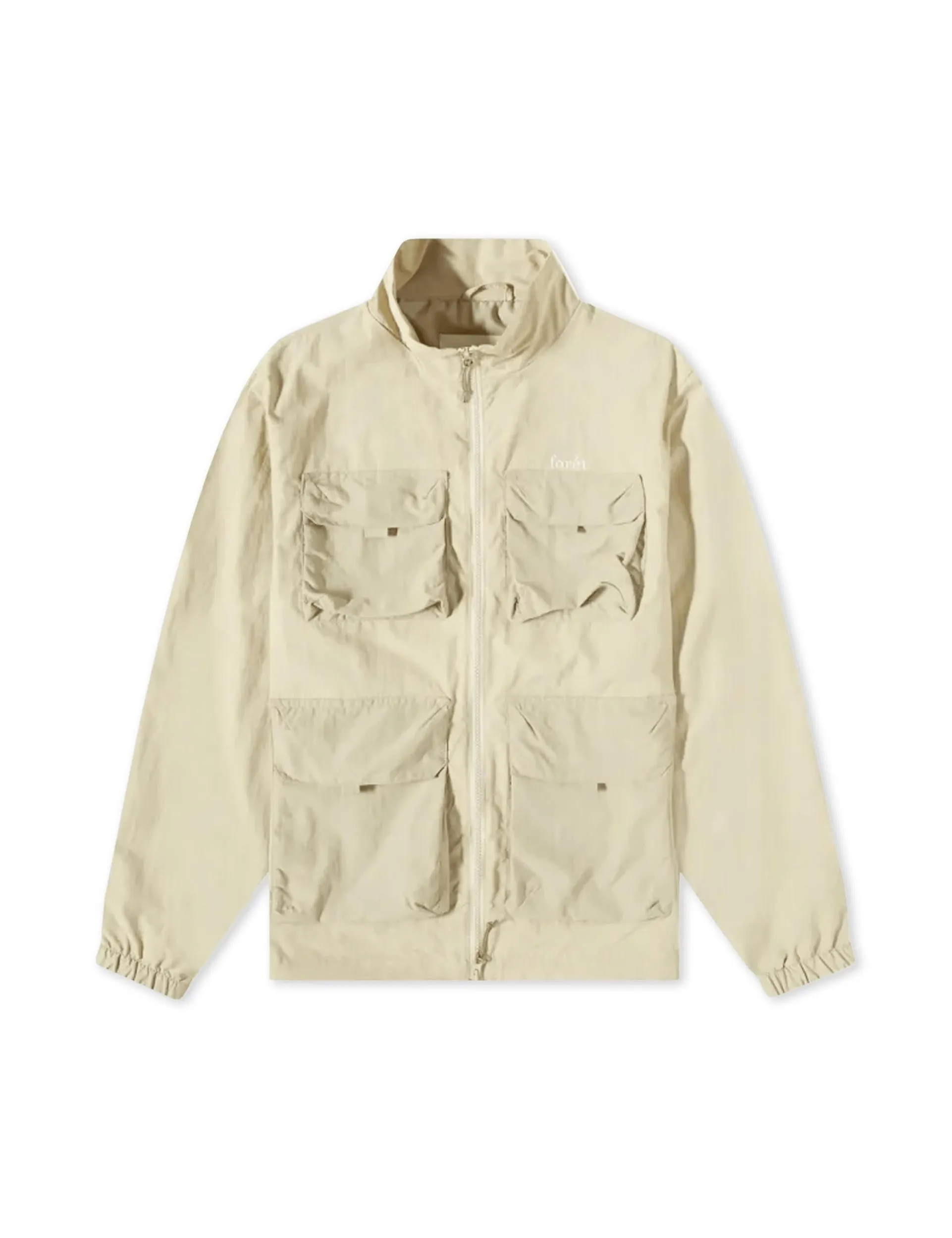 Men Forét Jackets-Sizzle Jacket-Khaki