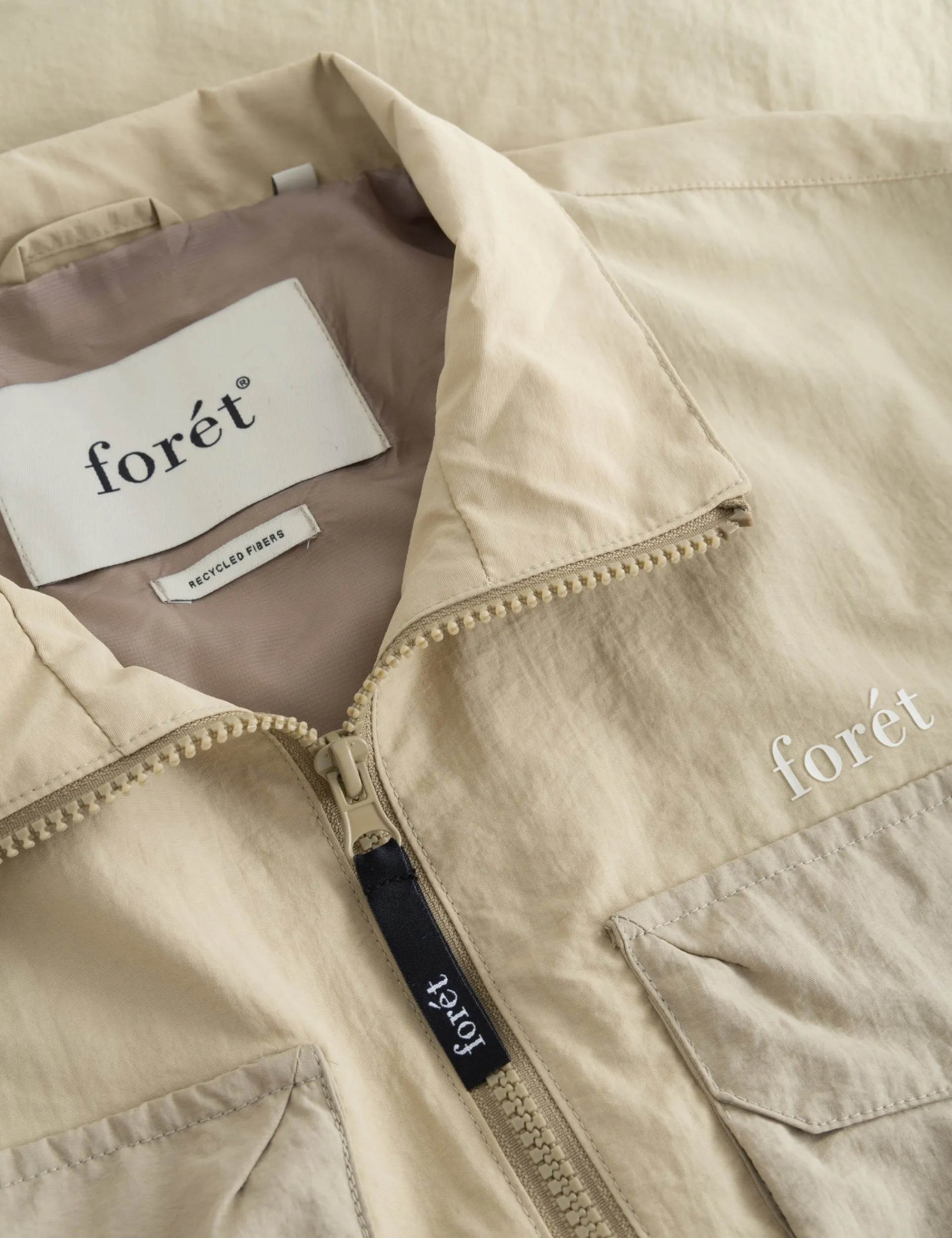 Men Forét Jackets-Sizzle Jacket-Khaki