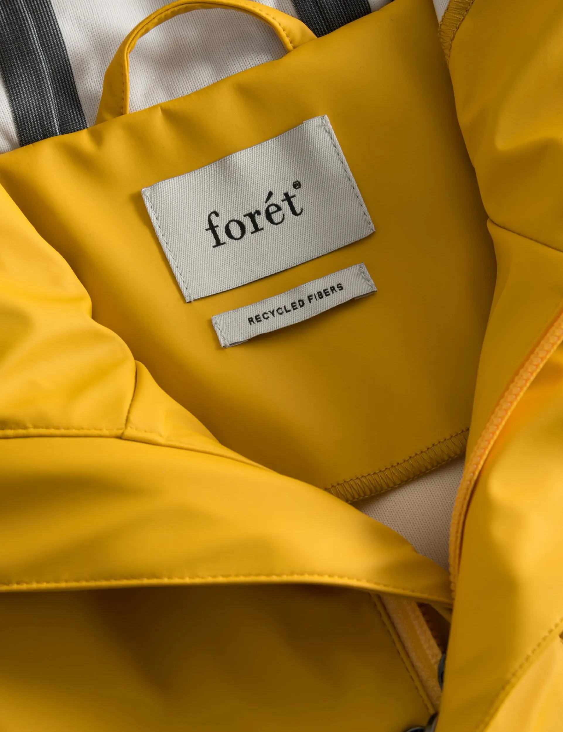 Men Forét Jackets-Sprinkle Raincoat-Amber