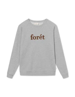 Men Forét Sweatshirts-Spruce Sweatshirt-Light Grey Mel