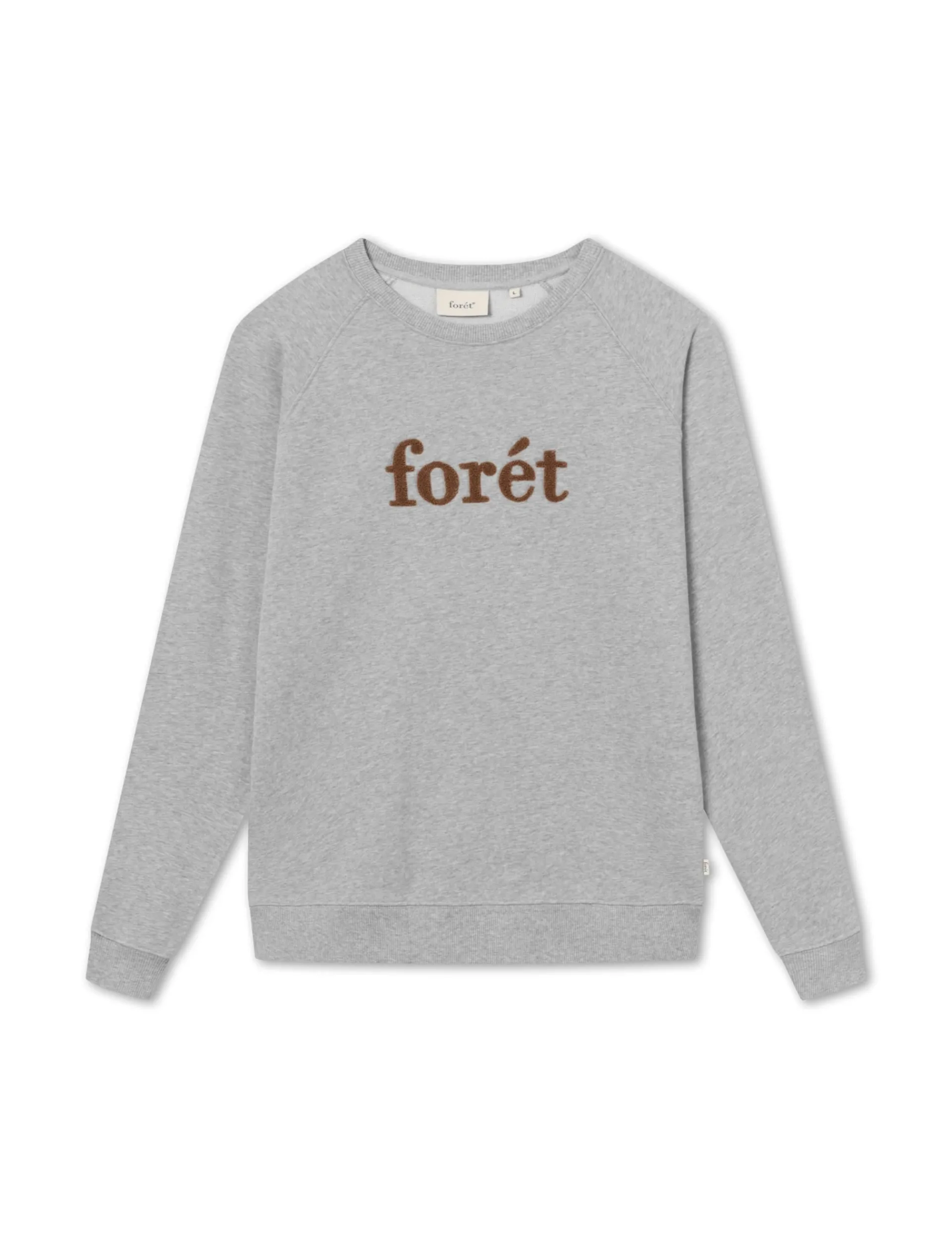 Men Forét Sweatshirts-Spruce Sweatshirt-Light Grey Mel