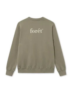 Men Forét Sweatshirts-Still Sweatshirt-Dusty Olive