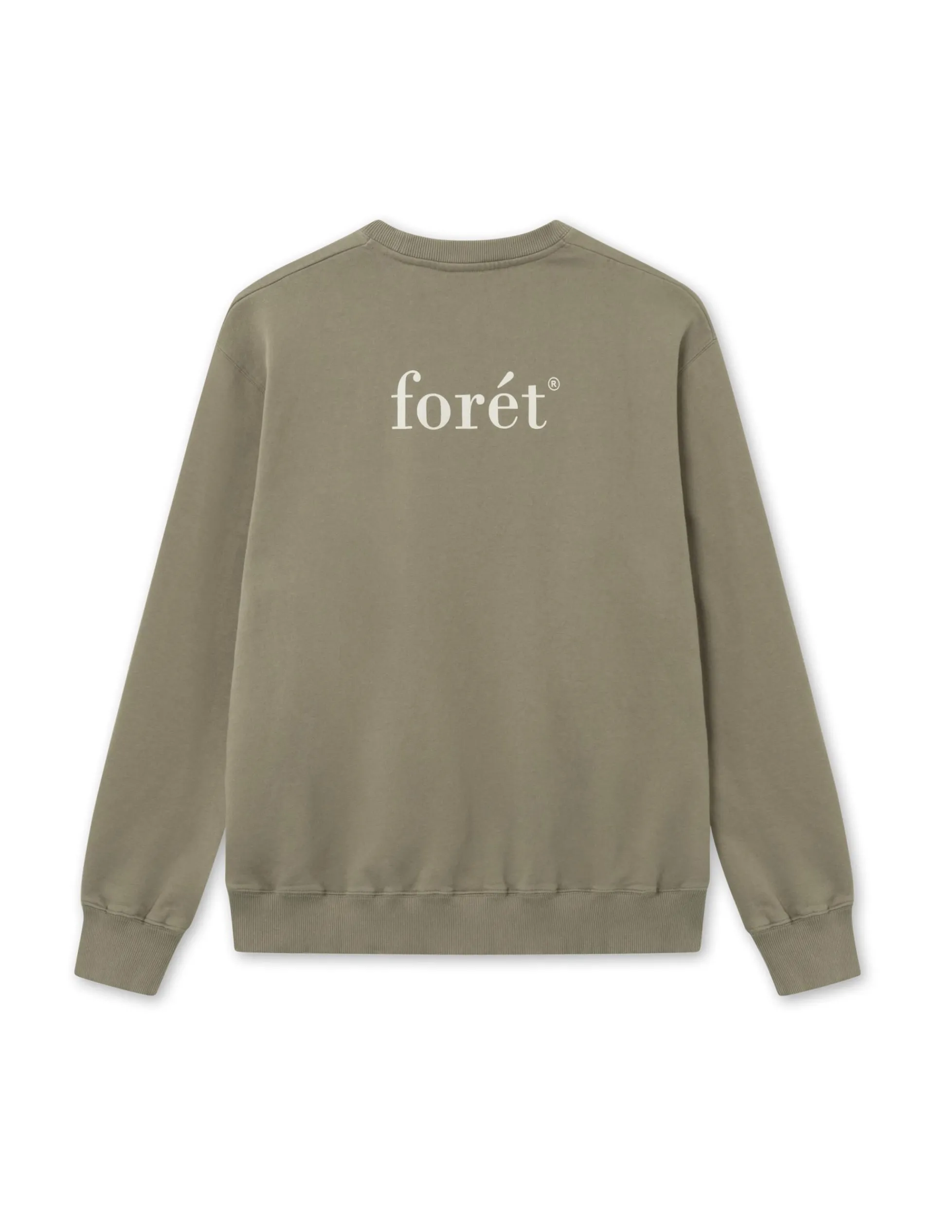 Men Forét Sweatshirts-Still Sweatshirt-Dusty Olive