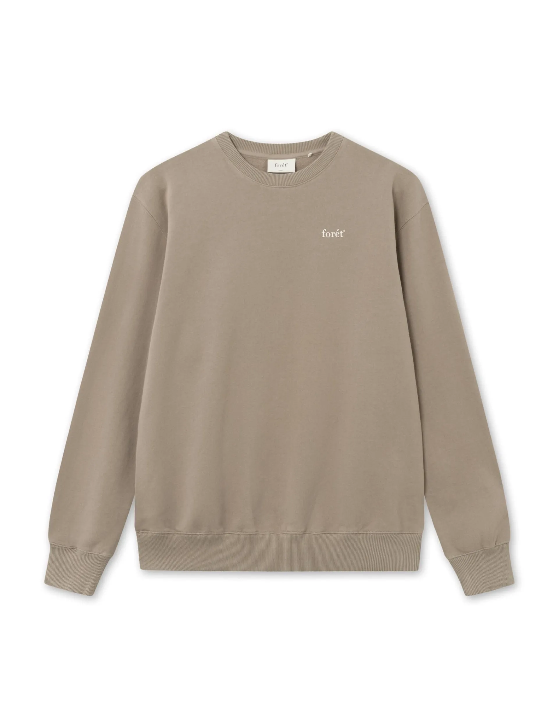 Men Forét Sweatshirts-Still Sweatshirt-Taupe