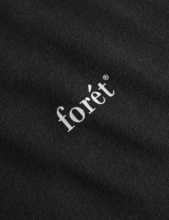 Men Forét Sweatshirts-Still Sweatshirt-Washed Black