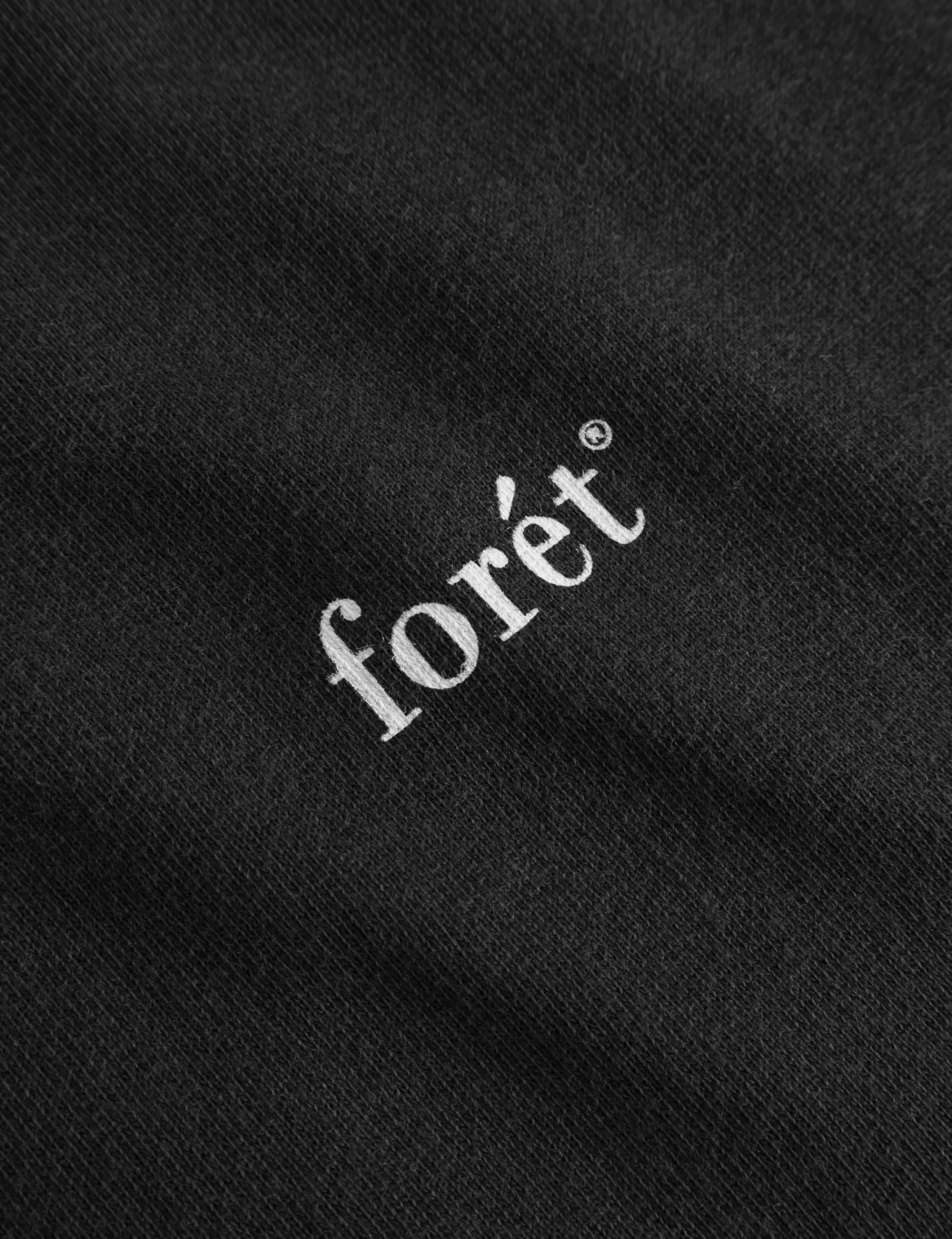 Men Forét Sweatshirts-Still Sweatshirt-Washed Black