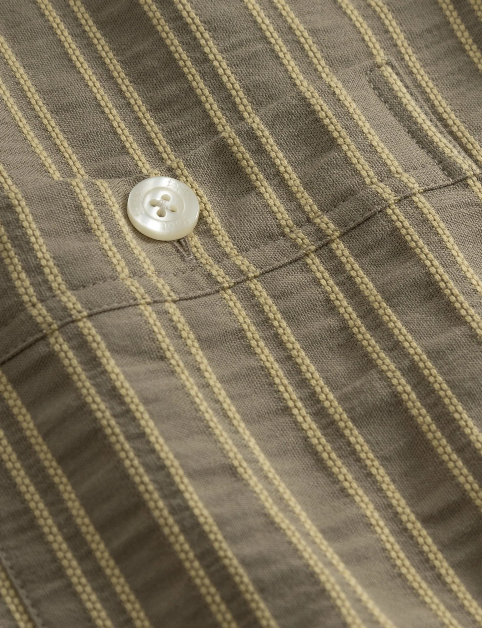 Men Forét Shirts-Sway Shirt-Yellow