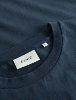Men Forét T-Shirts-Sweet T-Shirt-Navy/Cloud