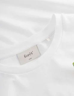 Men Forét Sweatshirts-Timber Longsleeve-White