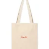 Forét Goods-Tote Bag-Natural/Red