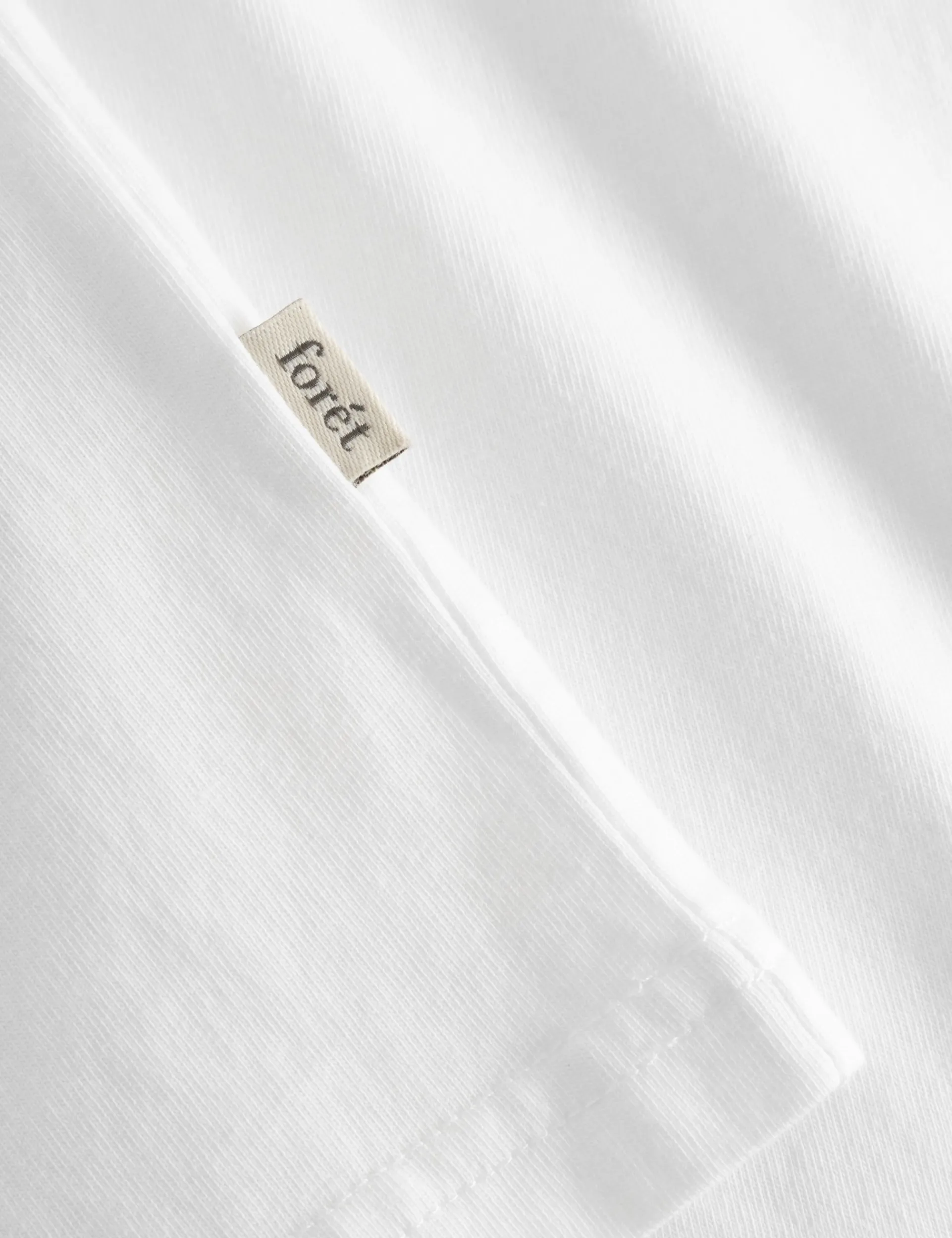 Men Forét Sweatshirts-Trotter Longsleeve-White