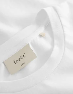 Men Forét T-Shirts-Trotter Longsleeve-White