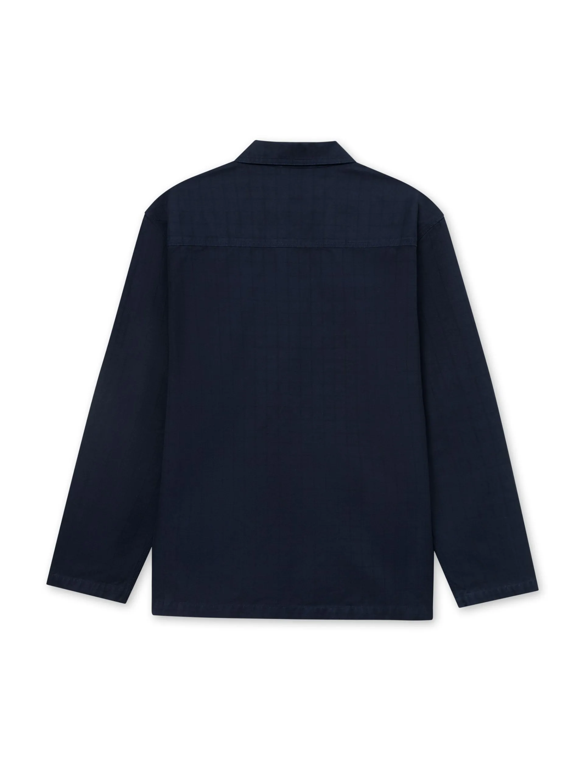 Men Forét Overshirts-Valley Unconstructed Blazer-Navy
