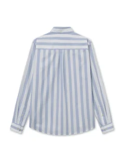 Men Forét Shirts-Vision Shirt-Light Blue/Cloud