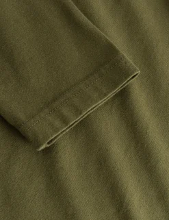 Men Forét T-Shirts-Wind Longsleeve-Army