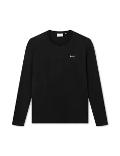 Men Forét T-Shirts-Wind Longsleeve-Black
