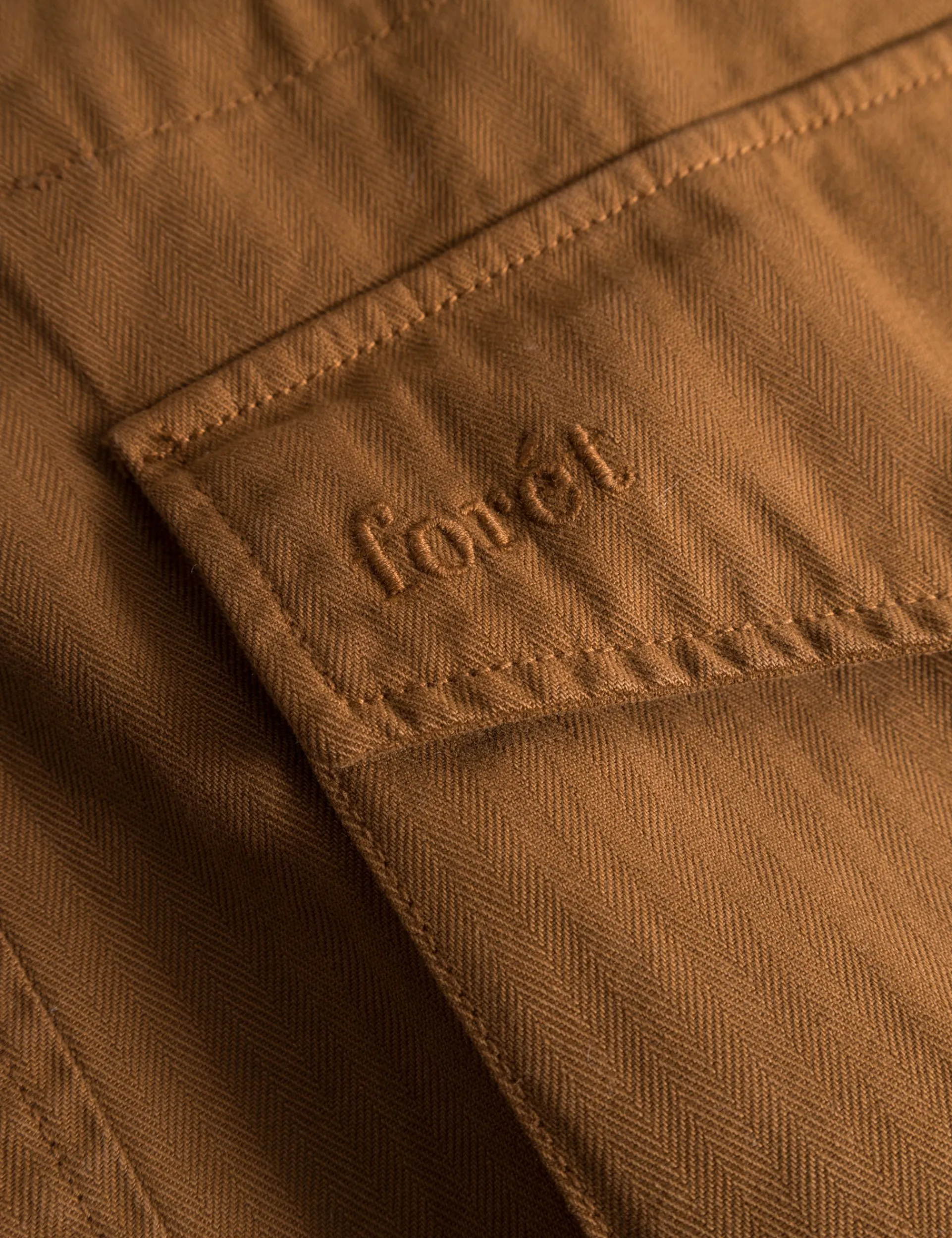 Men Forét Jackets-Yoke Field Jacket-Rubber